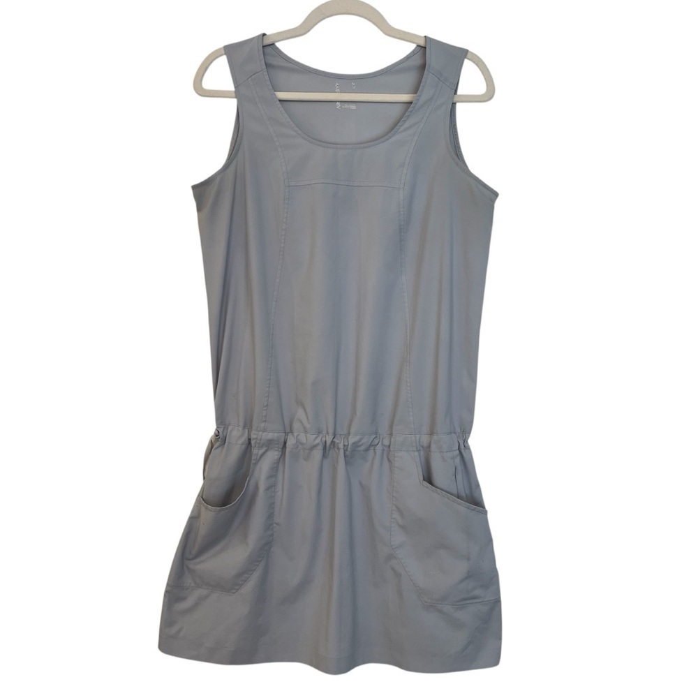 Arc’teryx Contenta Cinched Waist Active Dress Soft Grey Medium Gorpcore Hiking - Picture 1 of 5